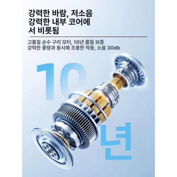 프리미엄 천장선풍기 실링팬 타프팬 서큘레이터 도시샤 방등 52인치 고동색 3엽 벽컨트롤-동심 52인치 고동색 3엽 벽컨트롤-동심 - 상세 이미지 3