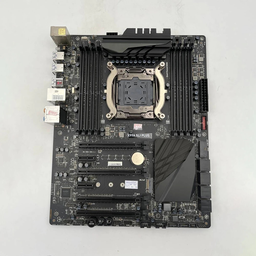 X99 PC 마더보드 LGA 2011-3 DDR4 128G SATA3x10 M.2 USB3.0/3.1 X99A SLI 플러스