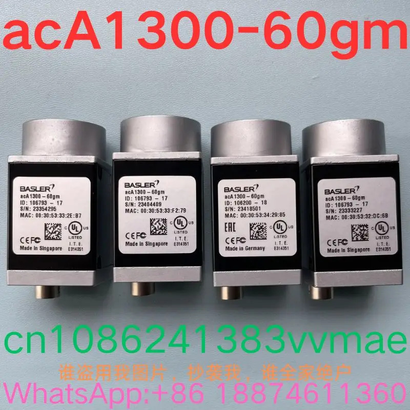 리퍼 OK 산업카메라 acA1300-60GM호환 90 NEW