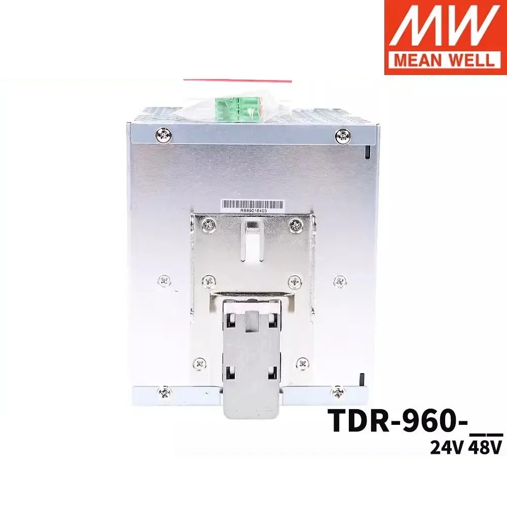 MEAN WELL TDR-960-24 TDR-960-48 960W PFC 기능 3상 산업가이드 레일 TDR-960
