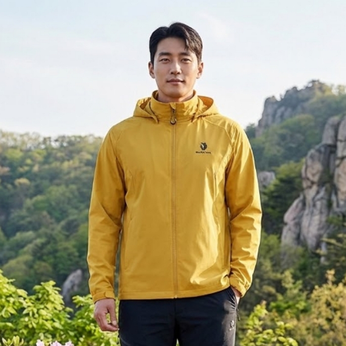 블랙야크 남성 봄 아웃도어 2L 방풍 항균 등산 바람막이 자켓 - 상품 이미지