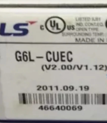 PLC G6L-CUEC G6L-CUEB G6L-DUEA G6L-EUTB G6F-AD2A G6F-DA2V G6F-DA2I G6F-TC2A