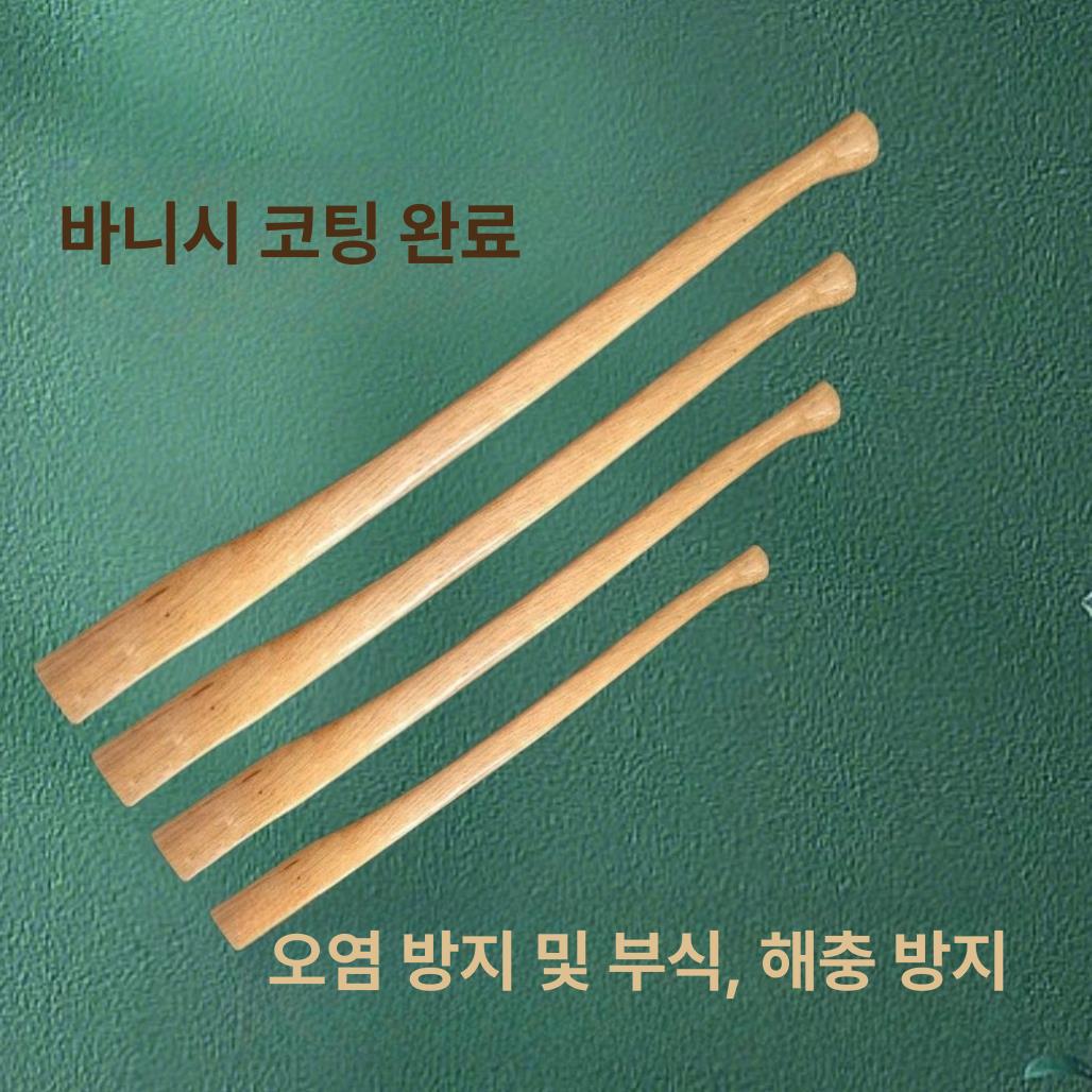 손잡이 손도끼 교체용 캠핑용 벌목용 떡갈나무 곡괭이 사슴 발바닥형 도장 36cm - 상세 이미지 3