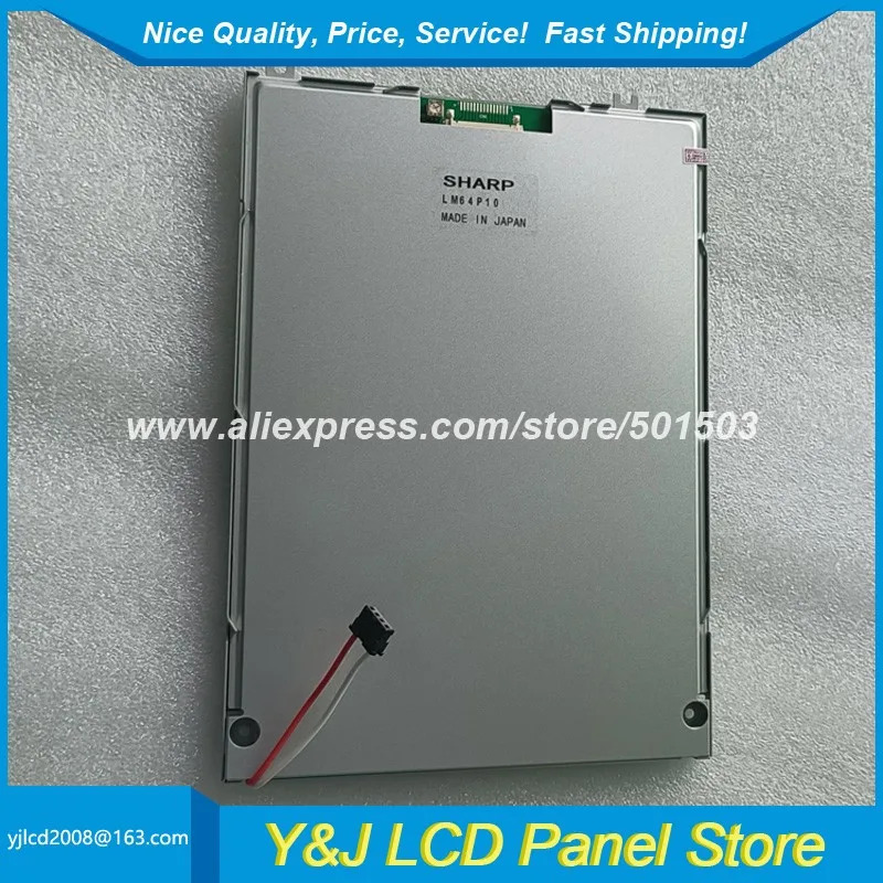 CCFL FSTN-LCD 디스플레이 패널 교체품 LM64P10 7.2 인치 640x480