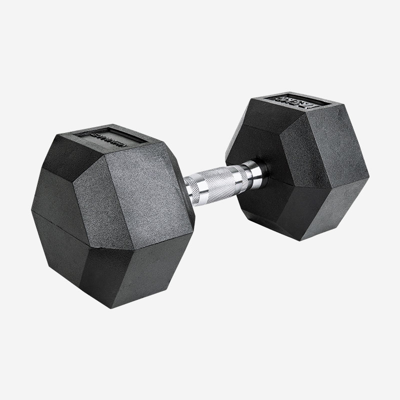 짐맨 PEV 육각 덤벨 냄새없는 아령 17.5kg, 1개 - 상품 이미지