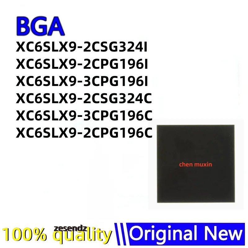 1개 BGA XC6SLX9-2CSG324I XC6SLX9-2CPG196I XC6SLX9-3CPG196I XC6SLX9-2CSG324C XC6SLX9-3CPG196C XC6SLX9
