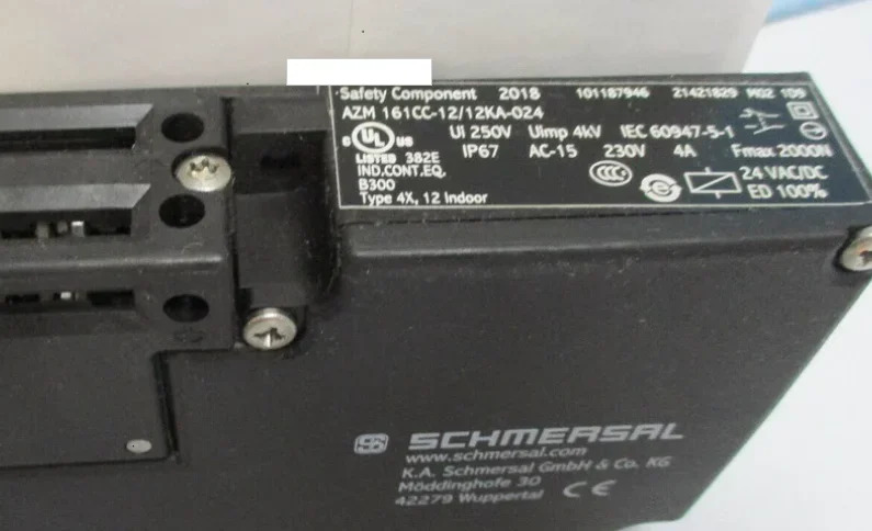 SCHMERSAL 보안 스위치 AZM 161CC-12/12KA-024 101187946