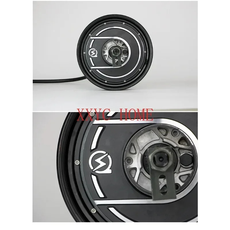 전기 스쿠터브러시리스 기어리스 휠 허브 모터 QS 10x2.15 인치 7000W 212 V4.2 72V 106kph BLDC