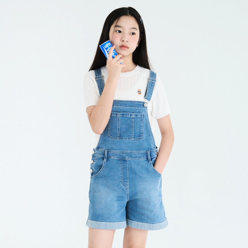 더데이걸 케이블 반팔 스웨터 TGKA24401 - 상세 이미지 4