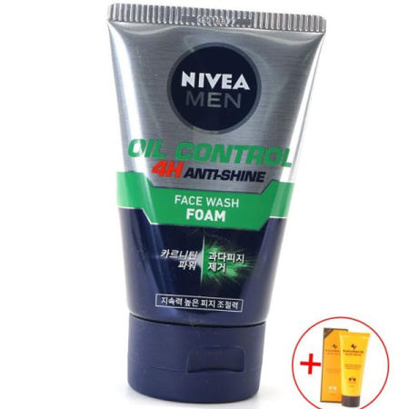 100g NIVEA 얼굴세안 포맨 지성피부 페이스 클렌징폼