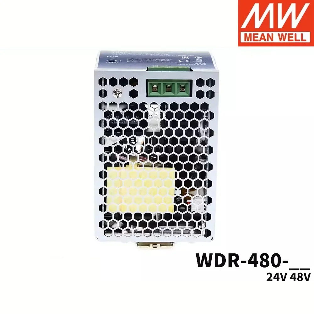 MEAN WELL WDR-480-24 WDR-480-48 480W 단일 출력 레일형 산업전원공급장치 WDR-480