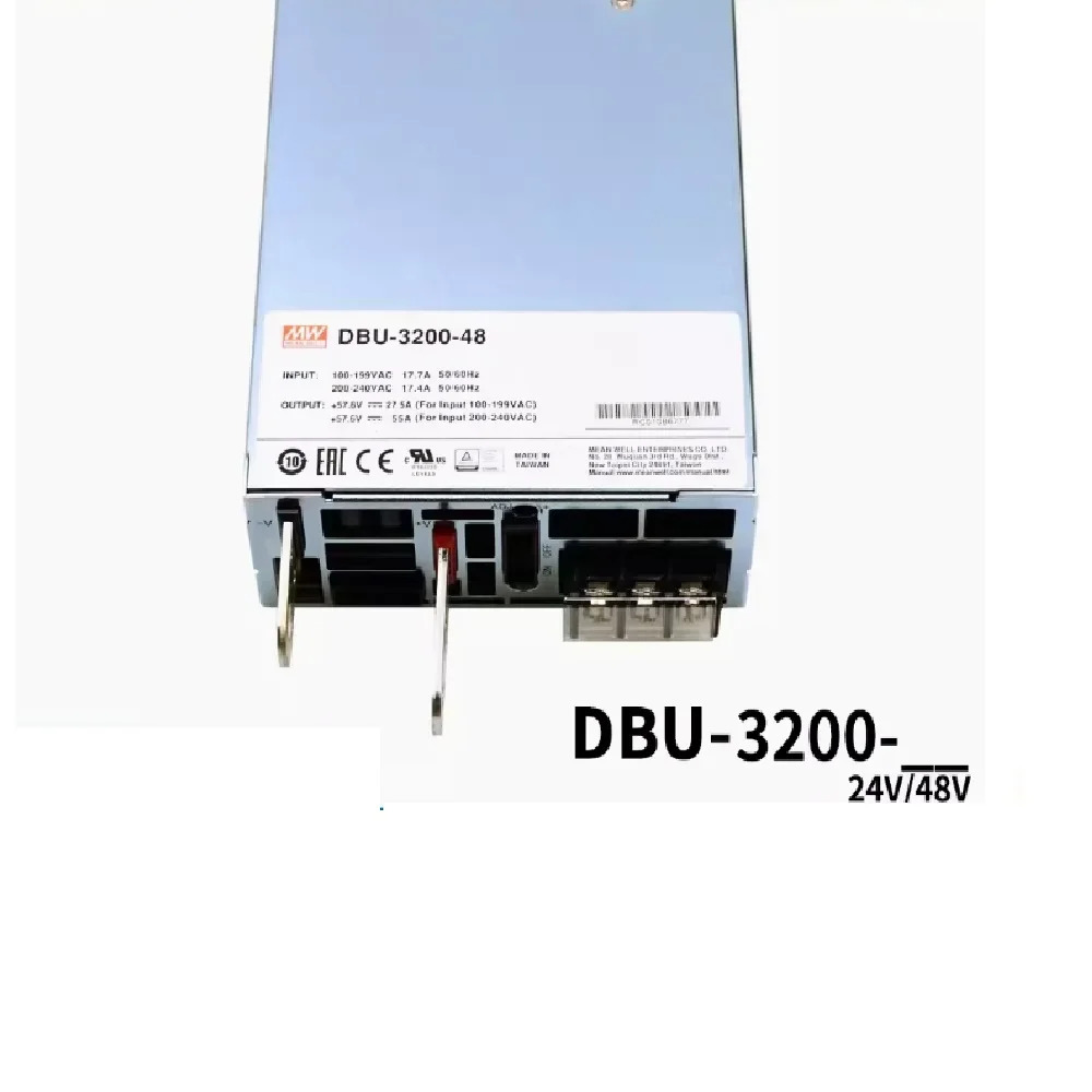 대만 MEAN WELL 스위칭 전원공급장치 DBU-3200 DBU-3200-24 DBU-3200-48 3200W 24V48V 지능형 단일 출력 배터리 충전기