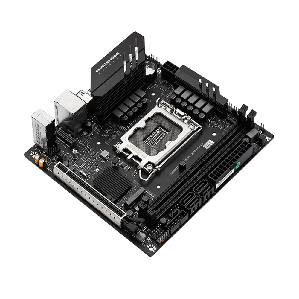 H610ITX 지원 대 프로세서 17x17 마더보드 D4 M.2 듀얼 HDMI DP