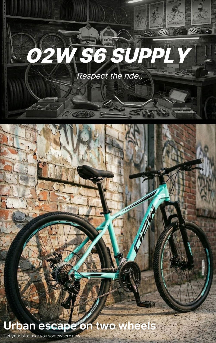오투휠스 S6 66cm(26인치) 주니어 초등학생 어린이 입문용 산악 MTB 자전거 반조립 판매처 상세 정보 이미지 1