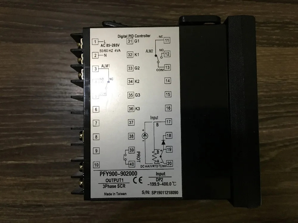 오리지널 TAIE 대만 PFY 900 프로 테이블 PFY900-902000 온도 조절기 신