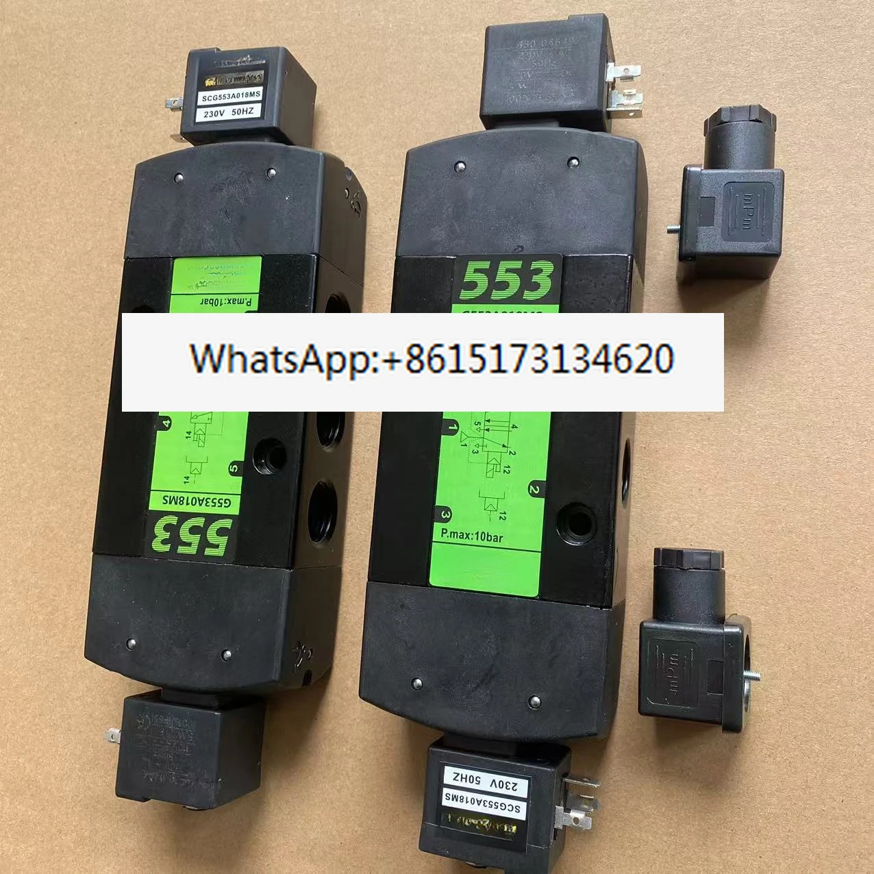 솔레노이드 밸브 SCG553A018MS G553A002MS 2위치 5방향 4점 공압 역전 G553C018M