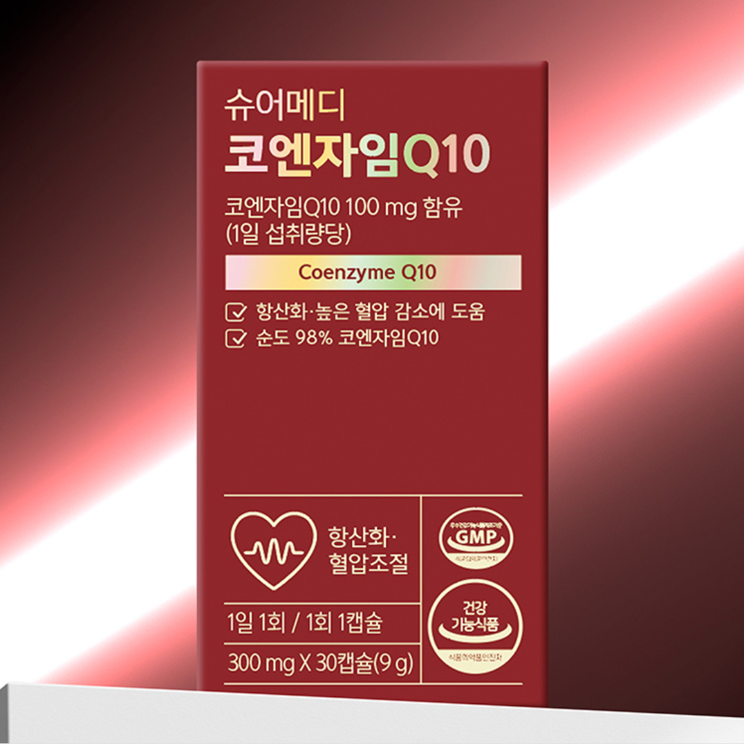 슈어메디 코엔자임Q10 30캡슐, 1개 제품 이미지