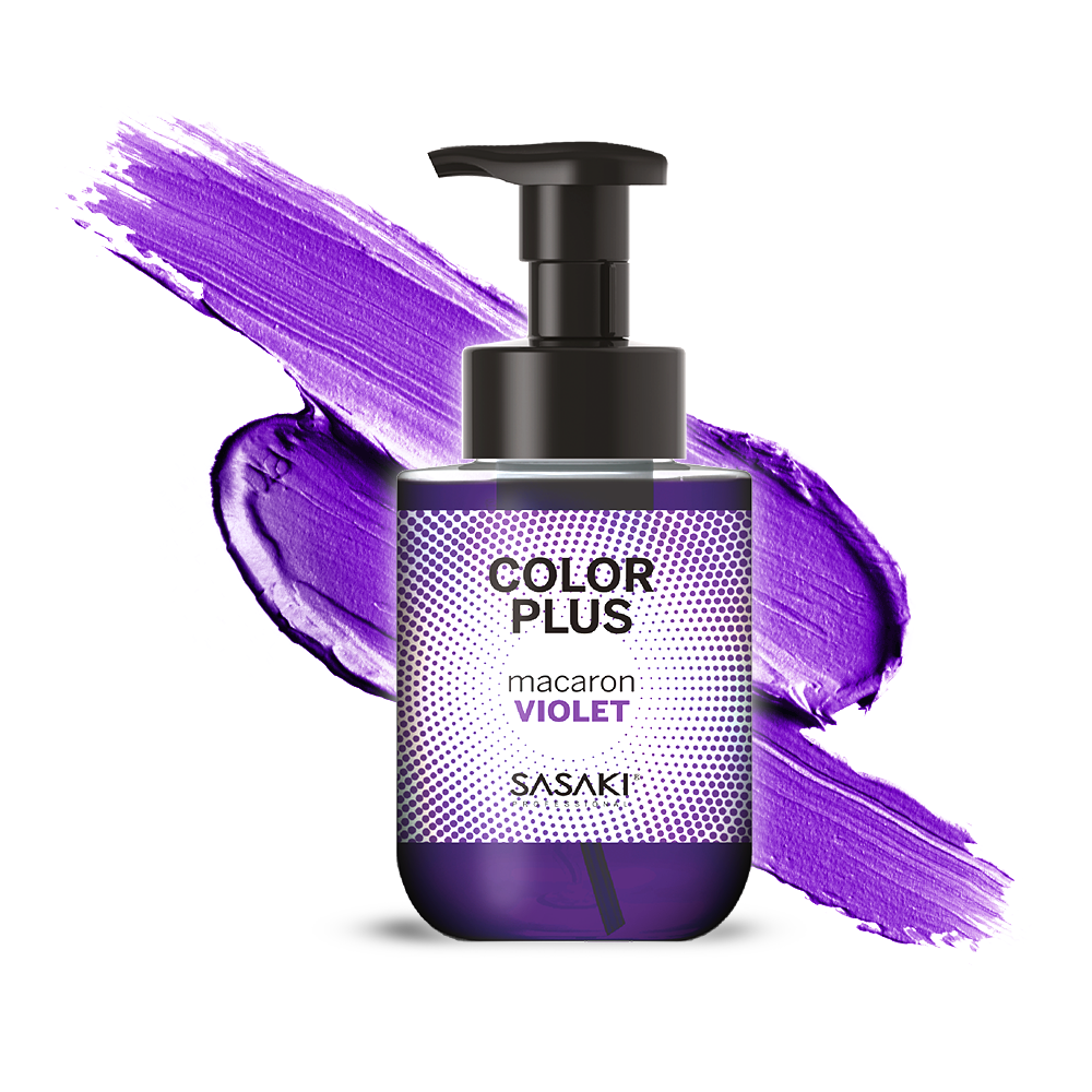 사사키 마카롱 보색 염색 컬러 샴푸 바이올렛 300ml 이미지 1