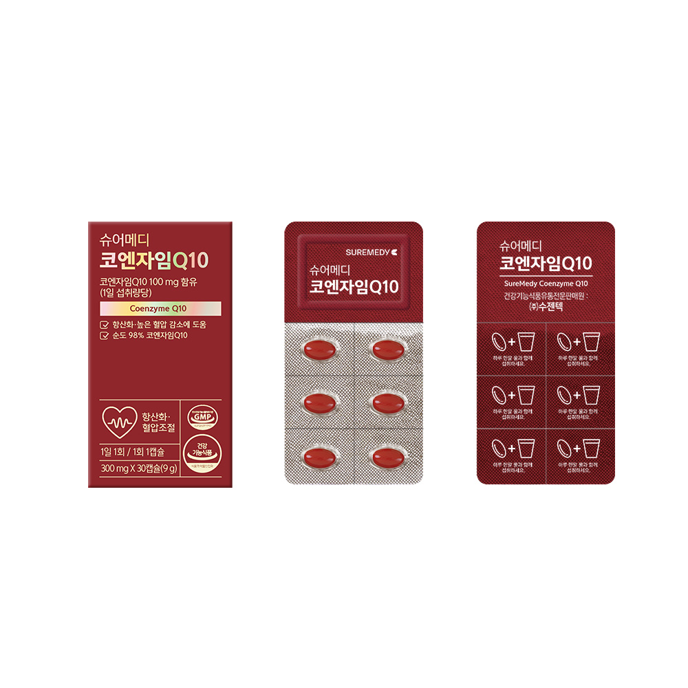슈어메디 코엔자임Q10 30캡슐, 1개 이미지 4