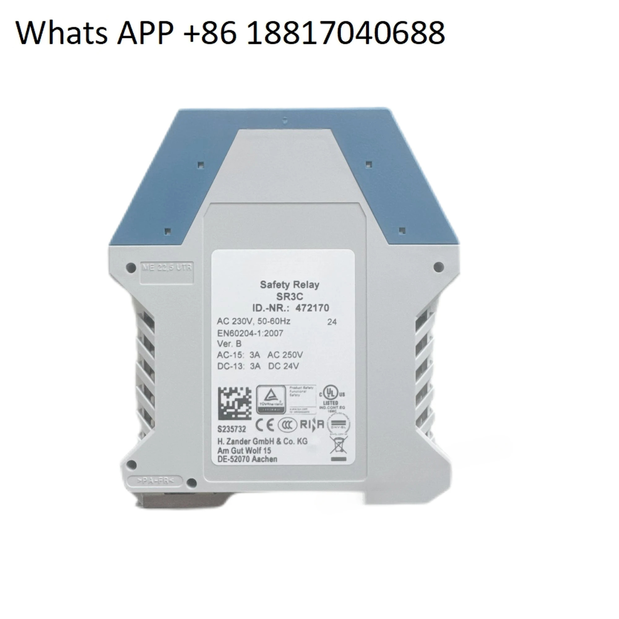 안전 릴레이 SR3C 230V