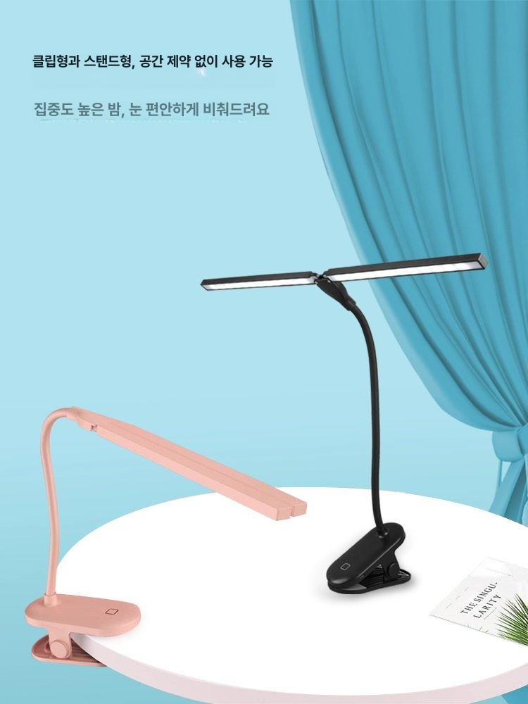 악보 조명 바이올린 보면대 램프 악기 충전식 스탠드 집게 라이트 폴이 - 상세 이미지 3