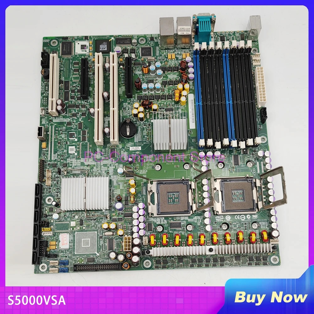 서버 마더보드 소켓 771 DDR2 E 메인보드 S5000VSA용