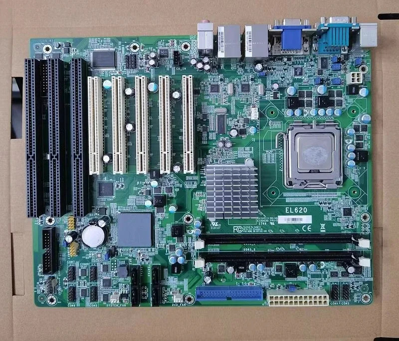 DFI 산업장비 메보드 EL620 EL620-C CPU 산업제어 보드를 보낼 수 3개ISA 포함