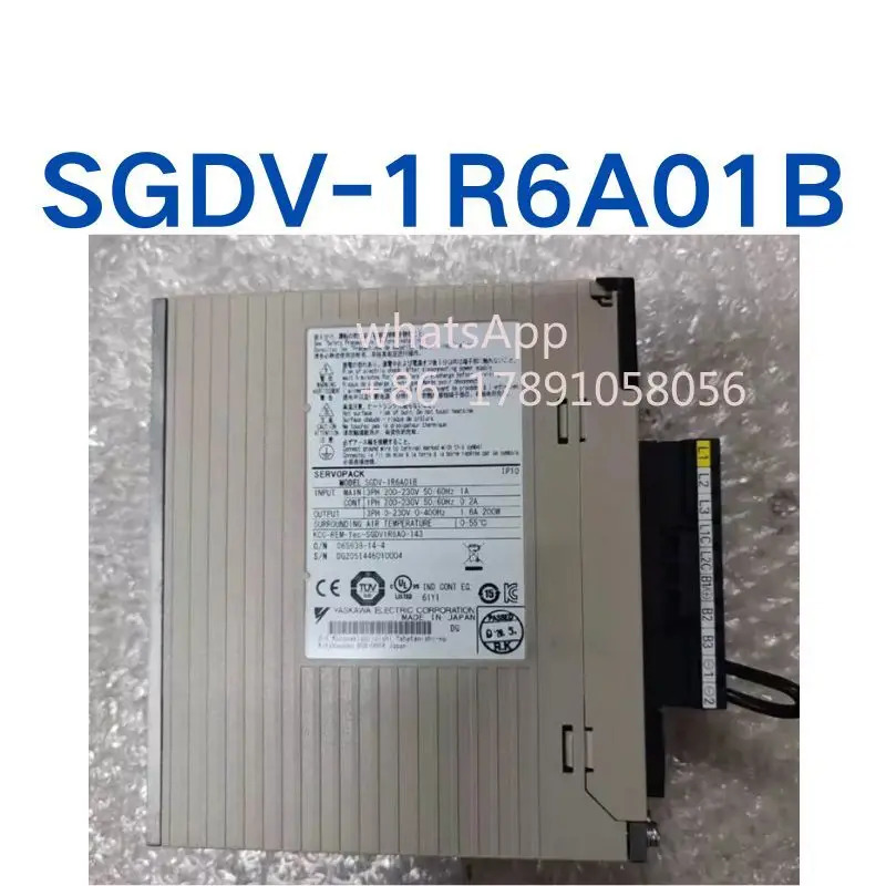 리퍼 SGDV-1R6A01B 200W 서보 드라이브는 되었습니다.