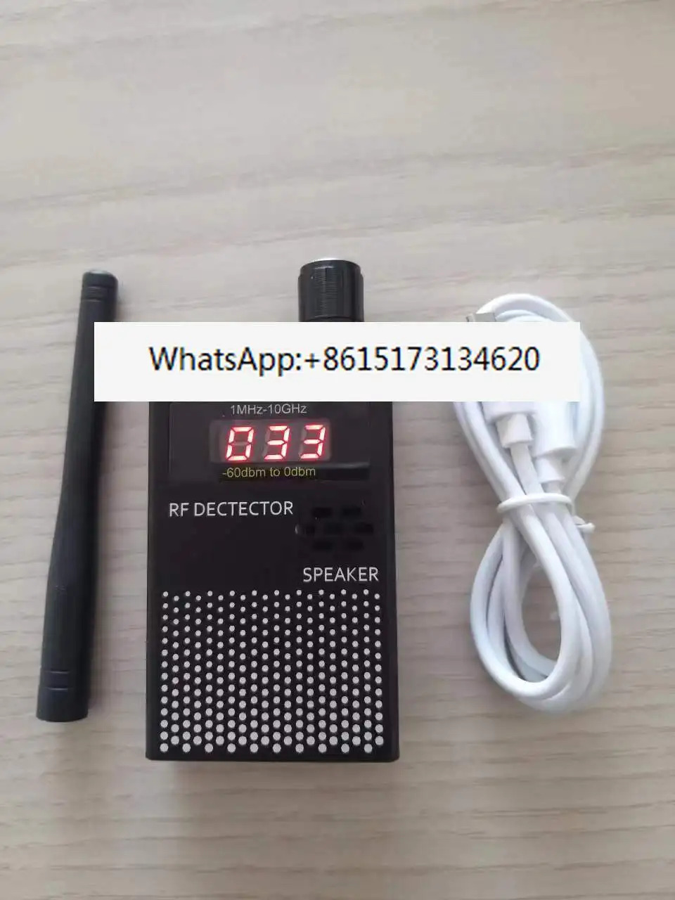 디지털 전계 강도 측정기 RF-10G 전력계 무선 검출기 1MHz-10GHz