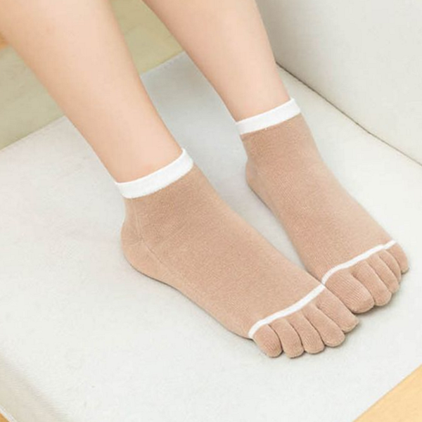 여자용 발가락 양말 패션 여성 발가락 양말 여름 덧신 - 상품 이미지