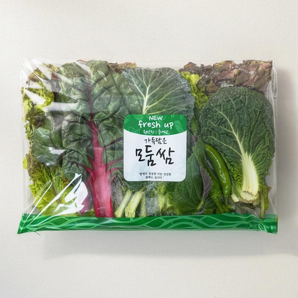 메가마트 가득담은 모둠쌈 팩 - 상품 이미지