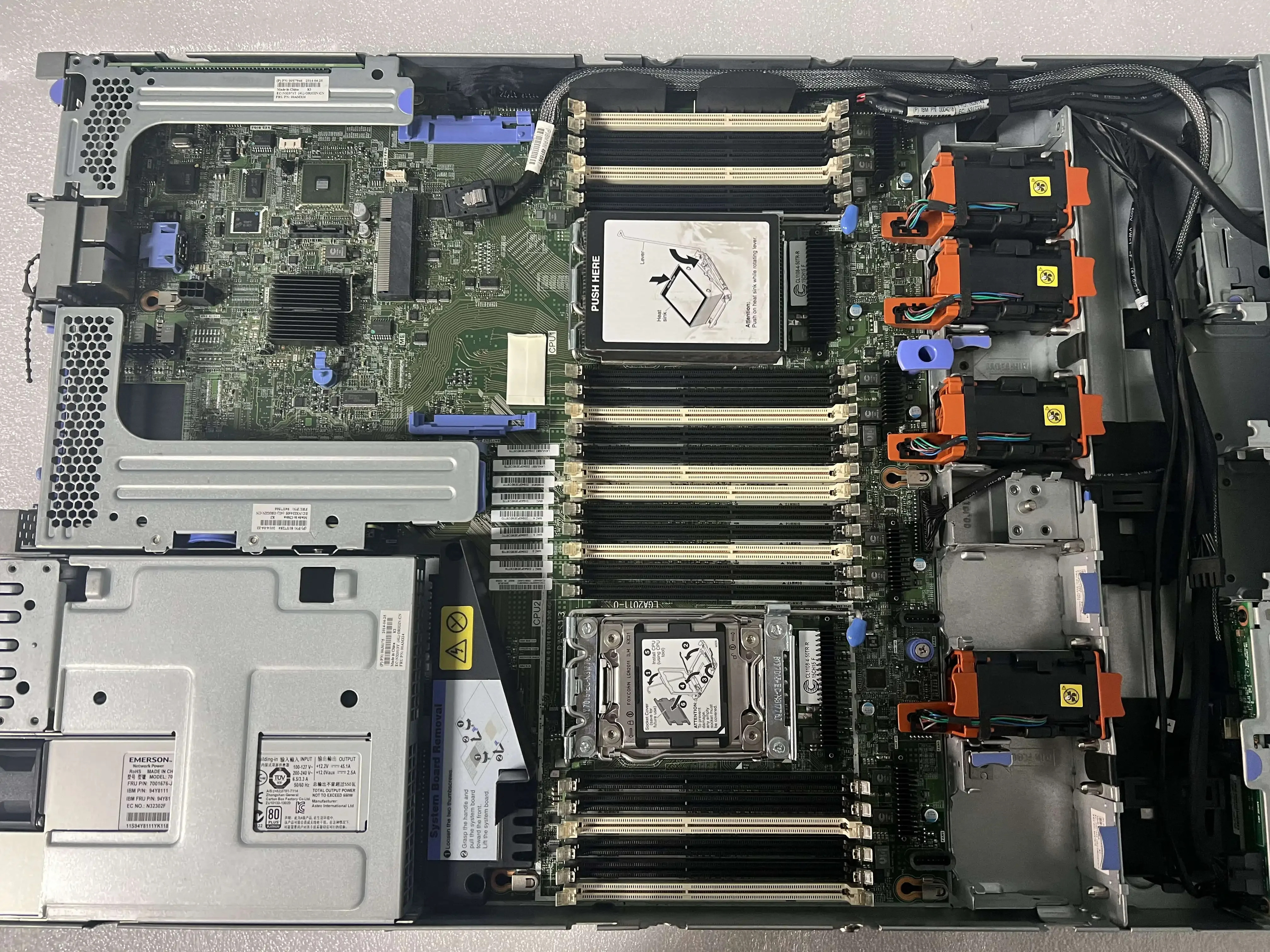 IBM X3650M4/X3550M4 서버 메보드00AM209 00Y8457 지원 원본