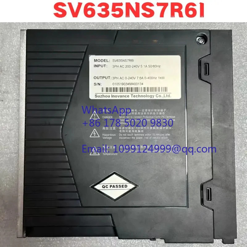 리퍼 서보 드라이버 SV635NS7R6I 정상 기능 완료