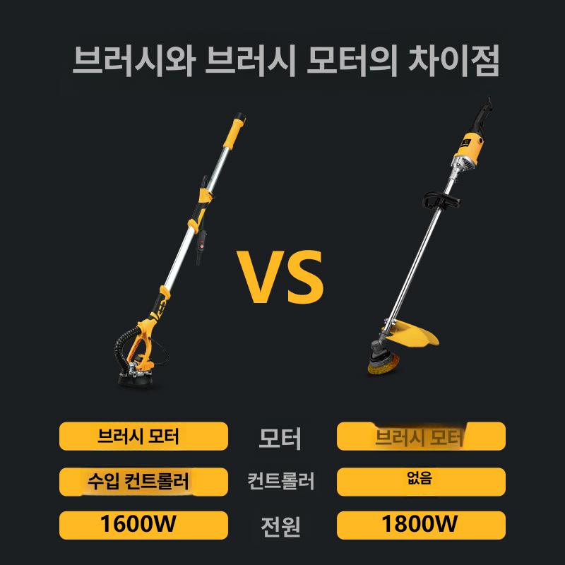 콘크리트 연마기 속도 조절 대리석 연마 녹 제거 폴리싱 225G 2.2m 표준 - 상세 이미지 5