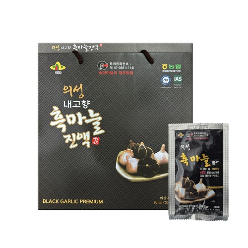 의성 내고향 흑마늘 진액 60ml x 30포 - 상품 이미지