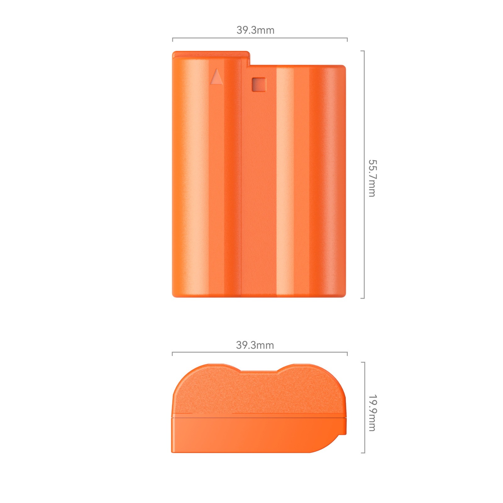 스몰리그 EN-EL15c USB-C 충전식 카메라 배터리 (오렌지) 4966 - 상세 이미지 5