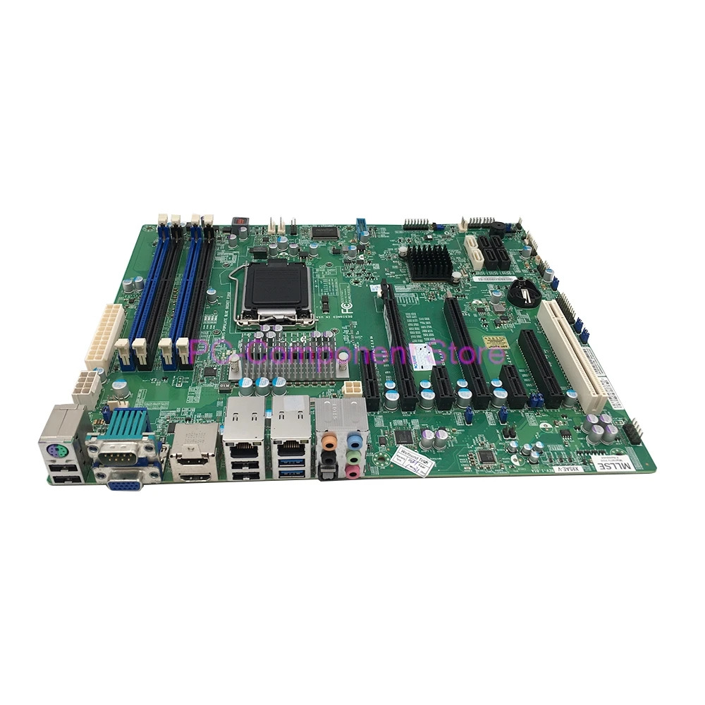 Supermicro X9SAE-V LGA 1155 지원서버 마더보드 1200V2 시리즈 C216 칩 DDR3 완전 리퍼