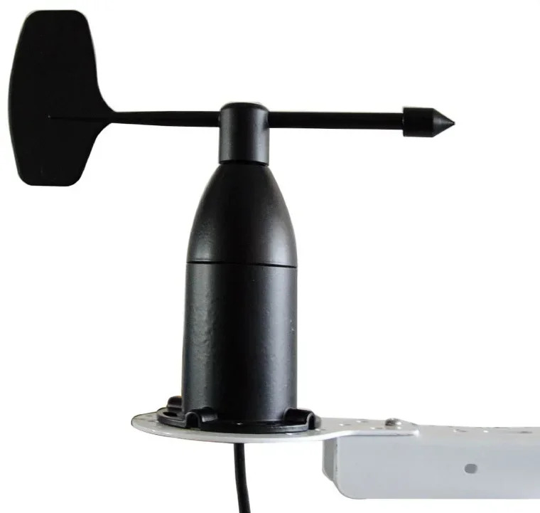 고정밀 4-20MA 0-5V 0-10V RS485 출력 주조 알루미늄 풍향 센서