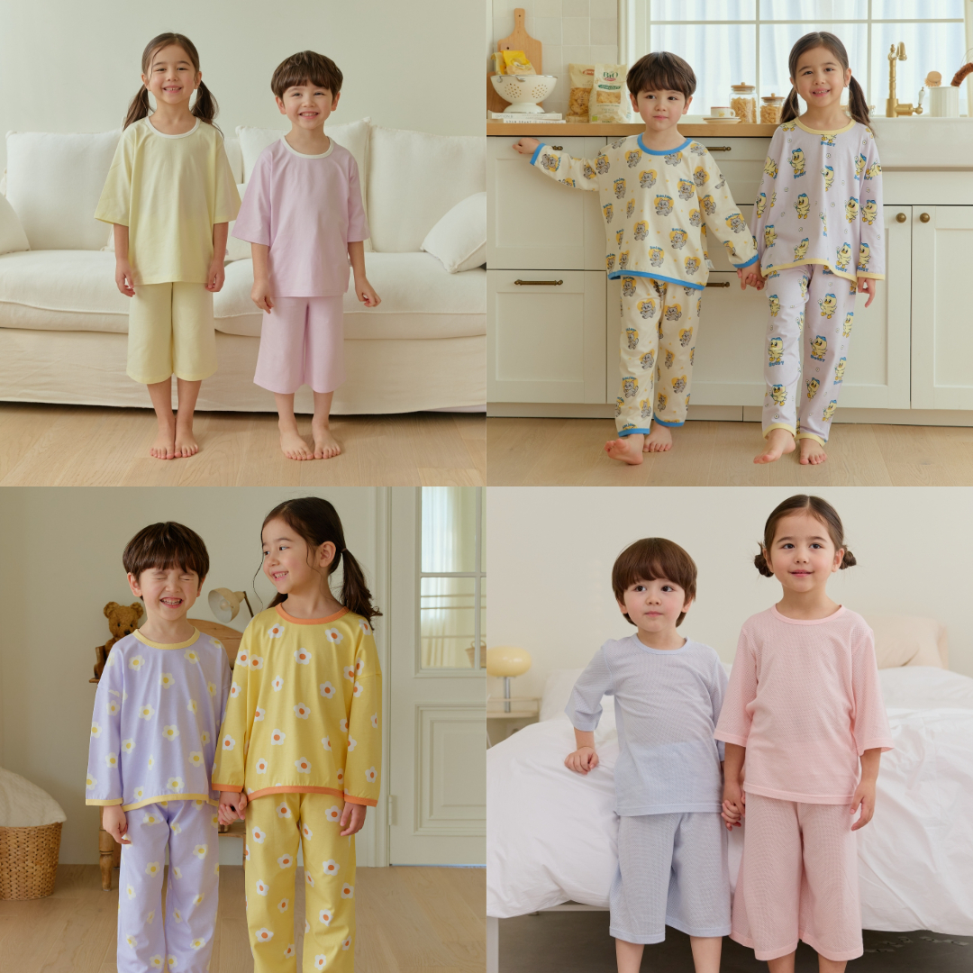 5+1 아기실내복 아기내복 유아내복 신생아내의 봄내의 실내복 제품 이미지