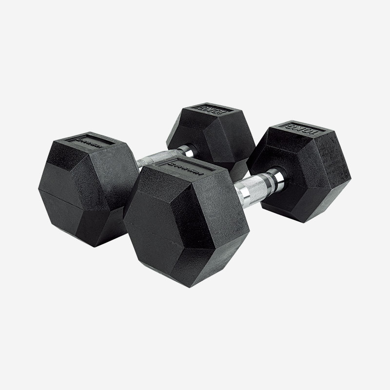 짐맨 PEV 육각 덤벨 냄새없는 아령 10kg, 2개 - 상세 이미지 2