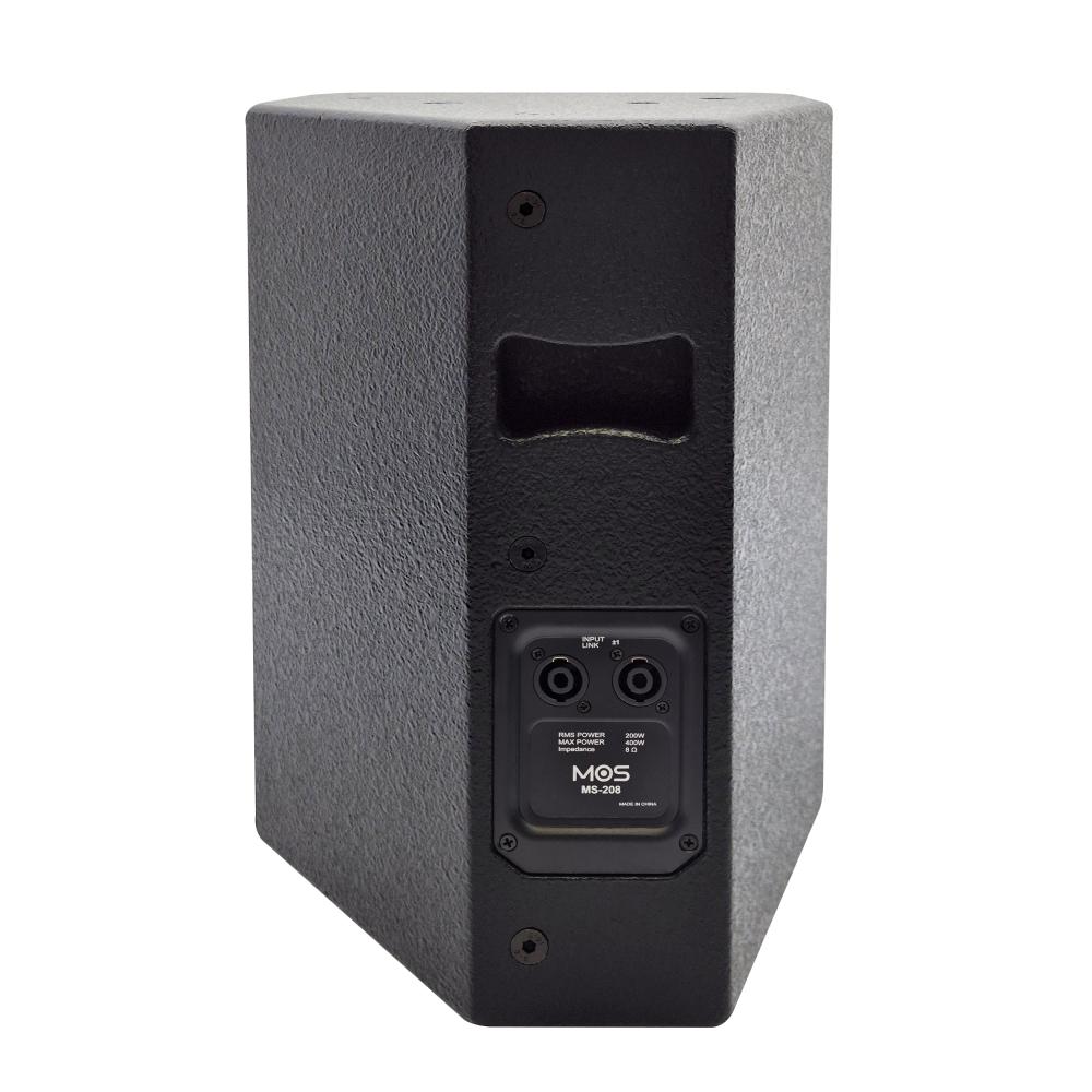 모스 MOS MS-208 패시브스피커 8인치 200W 동축 강당 회의실 브라켓포함 블랙 - 상세 이미지 5