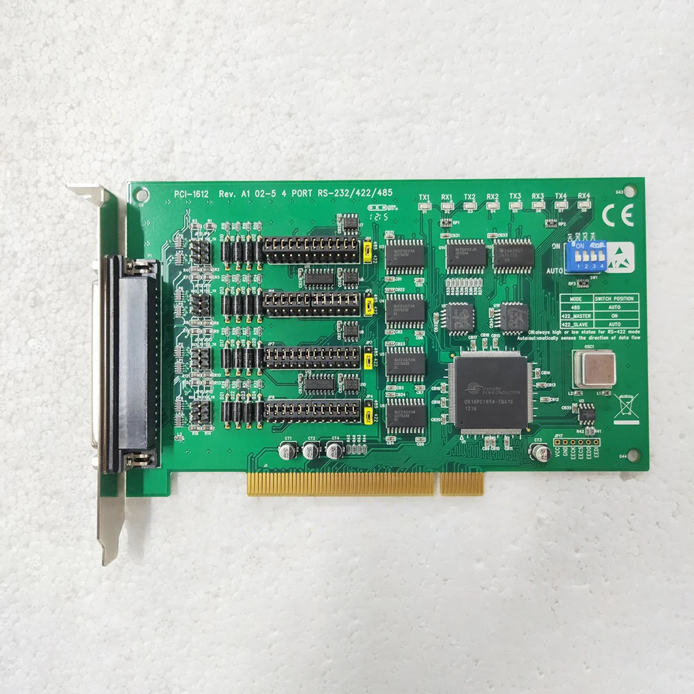 어드밴텍 PCI-1612 REV A1데이터 캡처 카드 02-1/02-2/02-5 4 포트 RS-232/422/485납품 비고 모델
