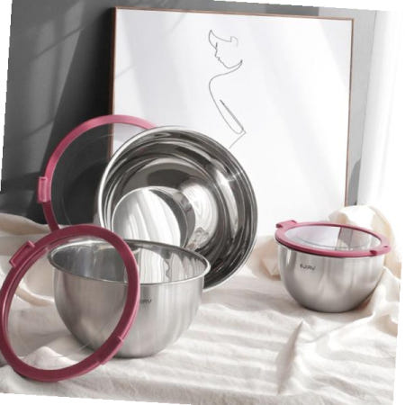 수입원(주)MR 다용도불 편리한 마니에르 스텐 믹싱볼 3종