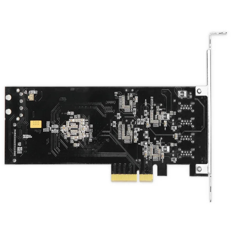 독립 채널 USB3.0 어댑터 카드 PCIEx4 - 확장 NEC 산업카메라 4핀 SATA