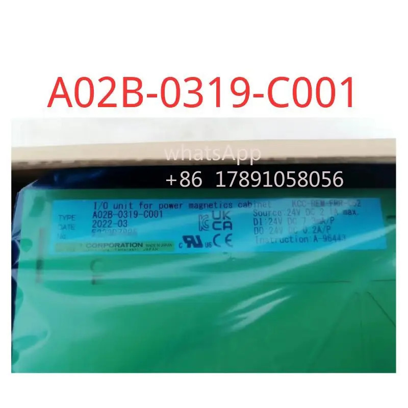 오리지널 A02B-0319-C001 IO 모듈