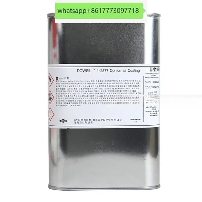 Dow Corning DC1-2577 3가지 증거 페인트 회로 기판 보호 장치 2577LV는 실리콘 컨포멀 으로 덮여 있습니다.