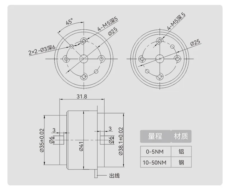 SBT850A 고정밀 토크 센서 MRT 측정기 F9801
