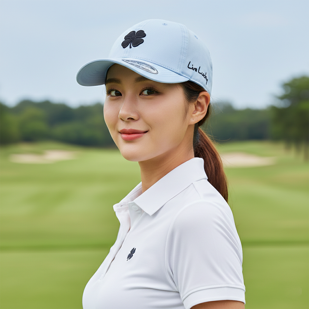 블랙클로버 프리미엄 여성 골프 모자 소프트럭3 라이트블루 - 메인 이미지