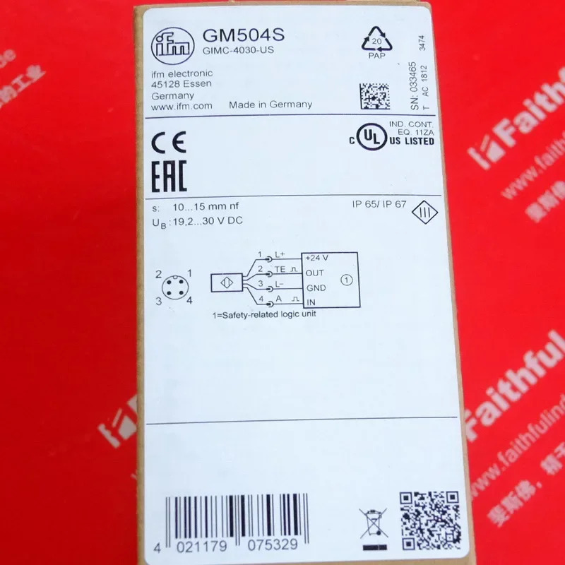 IFM 인덕터 센서 GM호환504S GIMC-4030-US