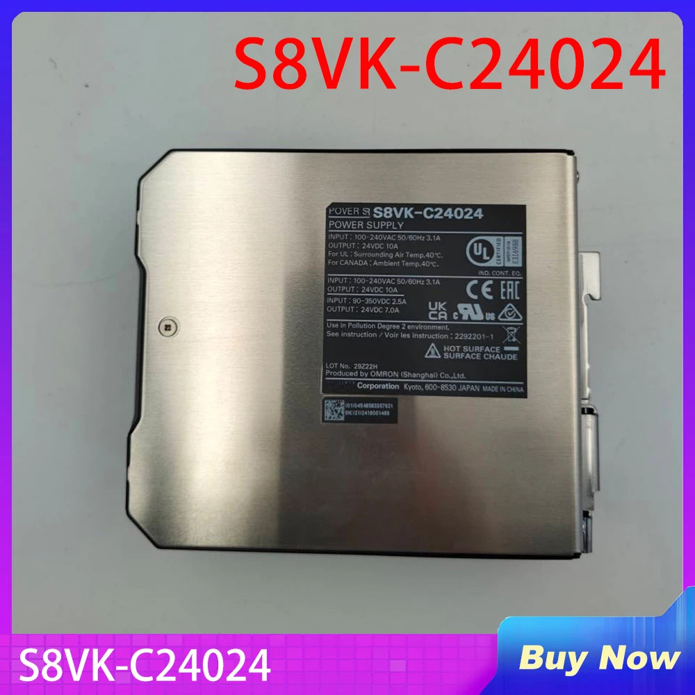 스위칭 전원공급장치 240W/24V 출력 DIN 레일 설치 S8VK-C24024
